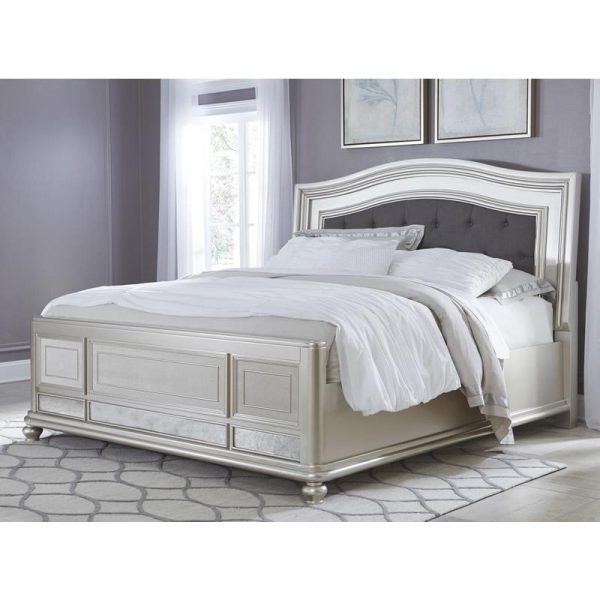 Coralayne B650 King Upholstered Panel Bed