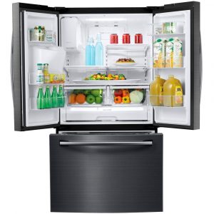 fingerprint-resistant-black-stainless-steel-samsung-french-door-refrigerators-rf263beaesg-e1_1000
