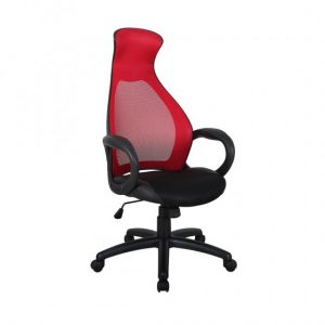 mid_1499666378_528 RD ADJ OFFICE CHAIR W GAS LIFT RED