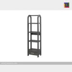 Brassex 14905-DGY DISPLAY SHELF GREY