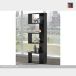 Brassex 192399 BLK MULTI-TIER DISPLAY SHELF, BLACK