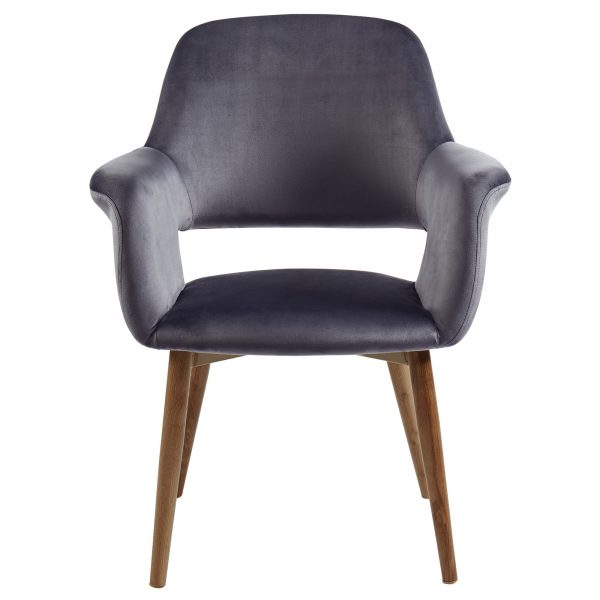 Worldwide Miranda Accent/Dining Chair in Grey