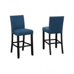 Brassex 162-29 BL AVERY 29' BAR STOOL BLUE Set of 2
