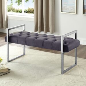 IF-6275 (Grey Velvet With Stainless)