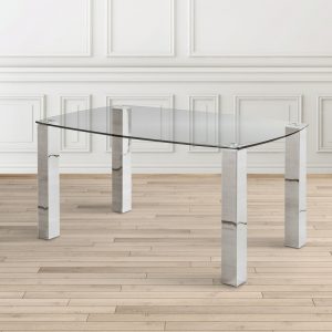 1574915219_James Dining Table Brushed Steel Legs-2