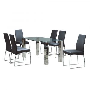 1574915426_James Dining Table Polished Steel Legs-2