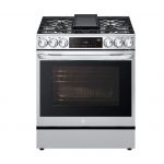 LG LSGL6335F 6.3 cu ft. Smart wi-fi Enabled ProBake Convection® InstaView® Gas Slide-In Range with Air Fry